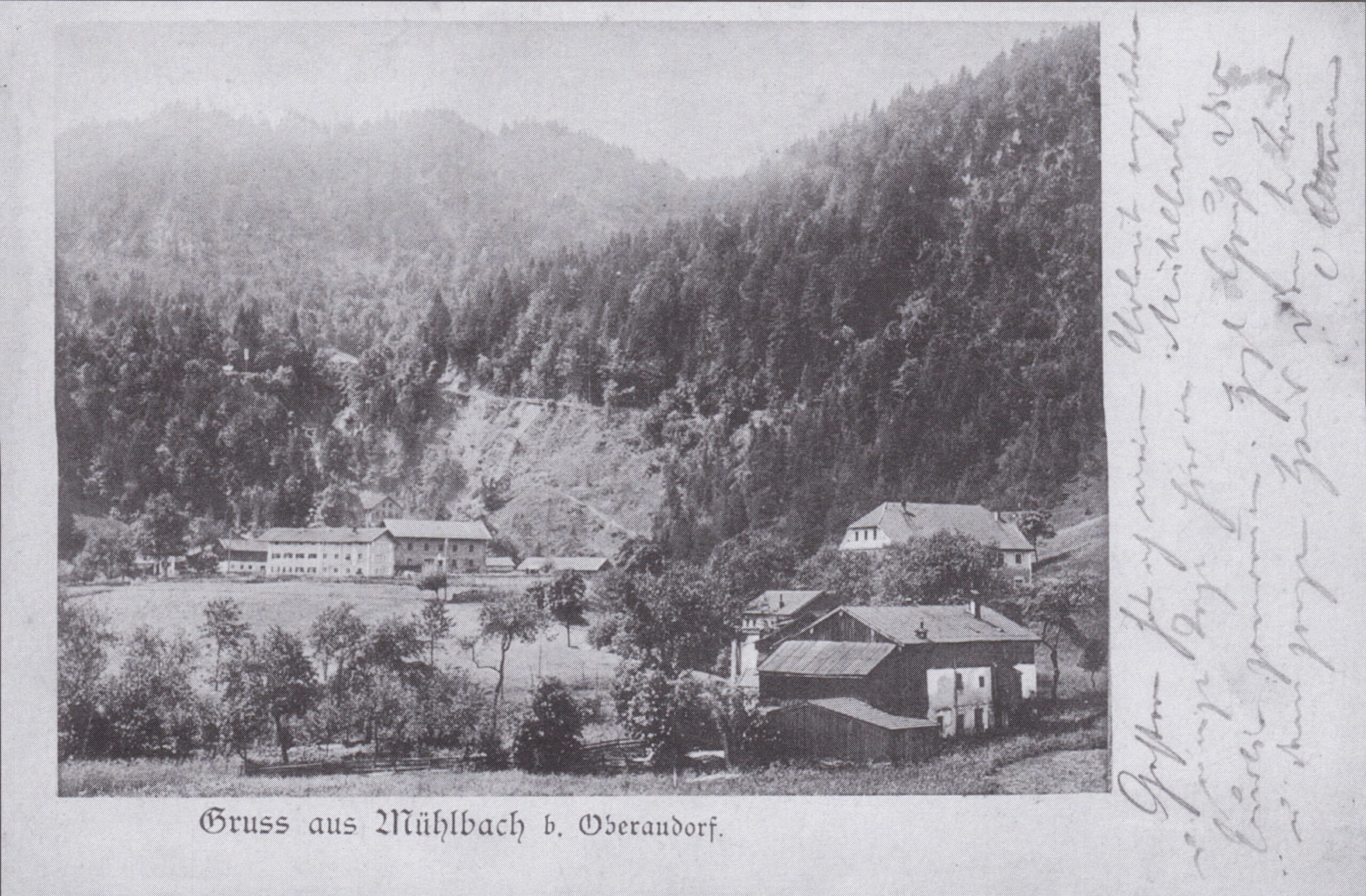 1900 ca Mühlbach Penz Schlosserei…