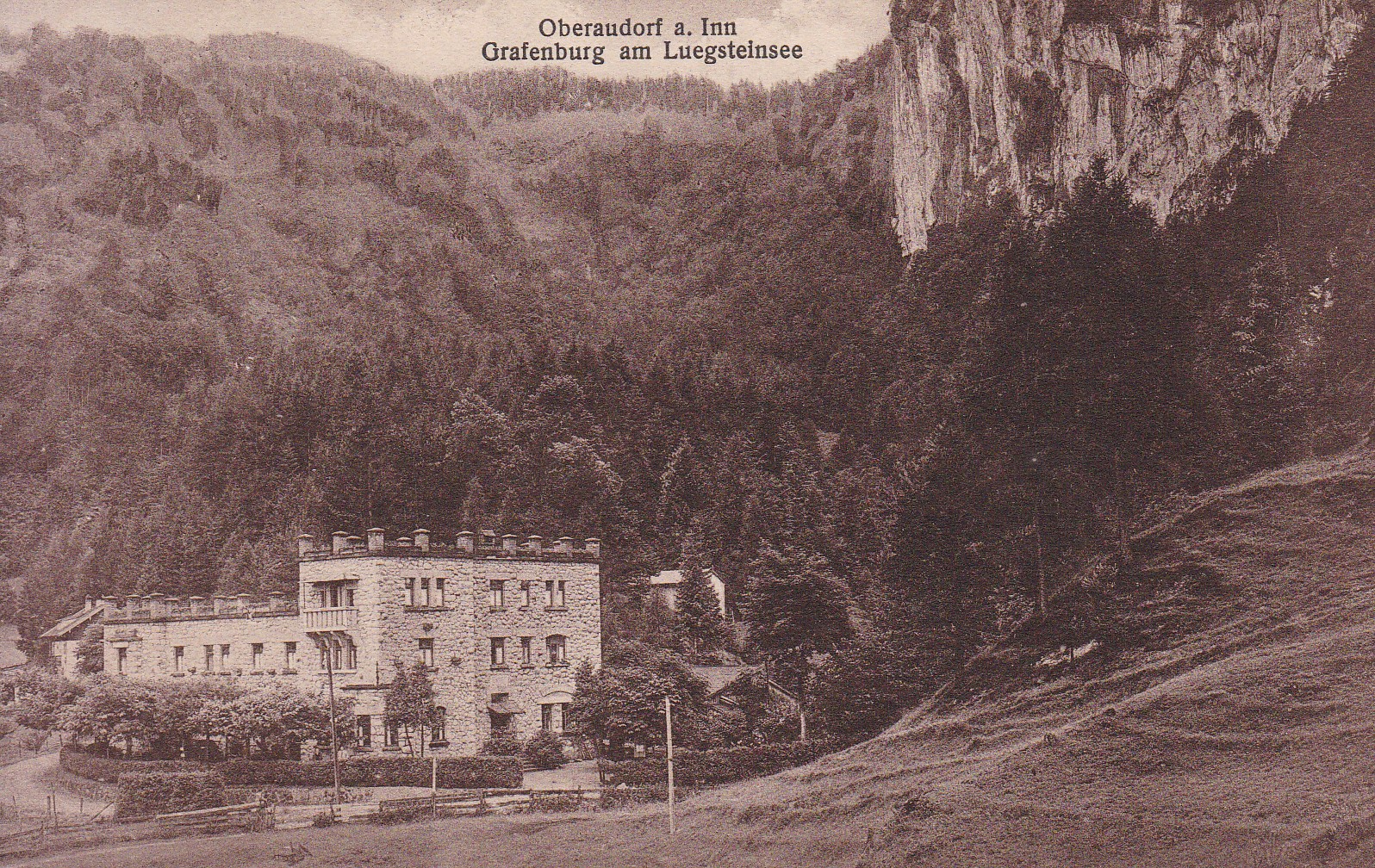 Grafenburg um 1910